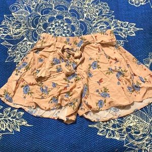 Super comfortable floral shorts